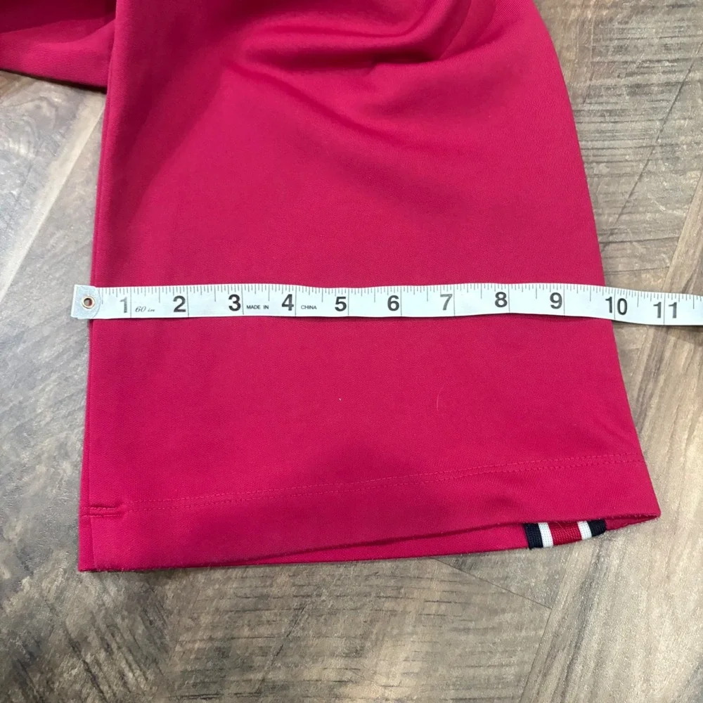 Vintage Y2K Nike Track Pants Boys L Red Baggy Side Stripe Athletic Sweatpants - Picture 7 of 7